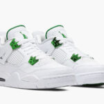 Air Jordan 4 Retro Metallic Green (GS) - Image 2