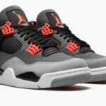 Air Jordan 4 Retro red Glow Infrared - Image 2