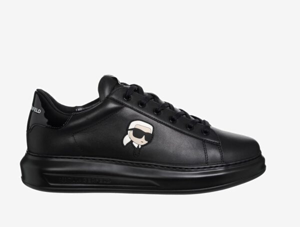 Karl Lagerfeld - tripple Black leather