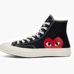 Converse Chuck Taylor All-Star 70 Hi Comme des Garcons PLAY Black - Image 2