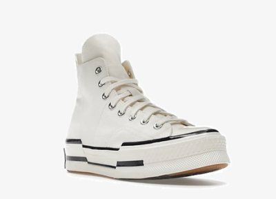 Converse Chuck Taylor All-Star 70 Hi Plus Canvas Egret Black - Sneakers Outlet Co