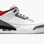Air Jordan 3 Retro SE DNM Fire Red Denim - Sneakers Outlet Co