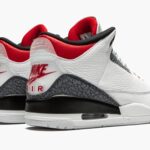 Air Jordan 3 Retro SE DNM Fire Red Denim - Sneakers Outlet Co