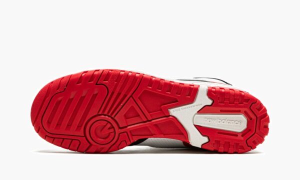 New balance 550 White/Red?black - Sneakers Outlet Co