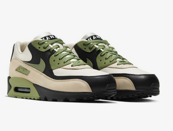 Rediscover a classic look with modern flair in the Nike Air Max 90 NRG Escape. Featuring a mix of premium leather and textured suede overlays, this iconic sneaker is reimagined with earthy tones and a subtle retro aesthetic. The classic Air Max cushioning in the heel ensures unbeatable comfort, perfect for everyday wear and extended adventures alike. Reinforced with durable rubber outsoles and enhanced traction, the Air Max 90 NRG Escape offers stability and style from city streets to weekend escapes. Stand out with timeless style and elevate your sneaker game in true Nike fashion.