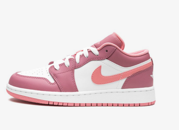 Jordan 1 Low Desert Berry sneakers