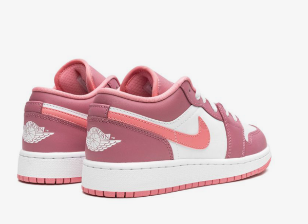 Jordan 1 Low Desert Berry sneakers