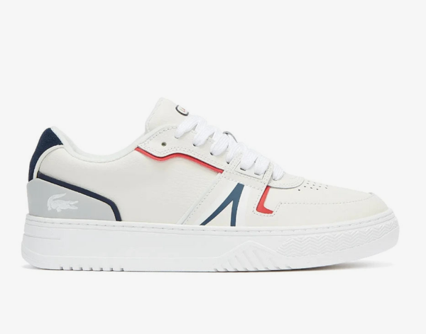 Lacoste L001_-_White-Navy-Red