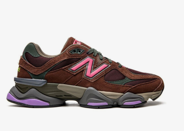 New balance 9060 'Rich Oak Burgundy Pink'adidas shoes basketball shoes running shoes nike airmax yeezy jordan puma new balance