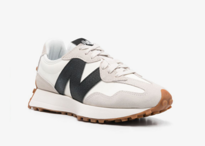 New Balance 327 low-top white sneakers