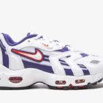 The Nike Air Max 96 2 'White Grape Ice' combines modern style with classic comfort. Its unique design features a white and purple colorway, along with the iconic Air Max cushioning for maximum support and a smooth ride. Upgrade your sneaker game with this must-have addition to your collection.