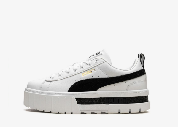 Puma Mayze "White/Black" sneakers adidas shoes basketball shoes running shoes nike airmax yeezy jordan 1